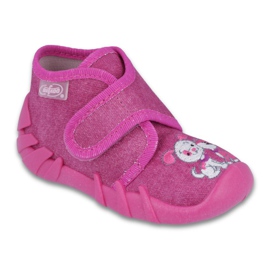 Befado obuwie dziecięce 525P013 różowe