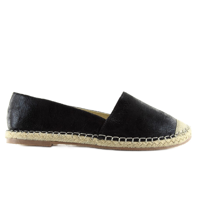 Espadryle damskie czarne LT23K-1 black