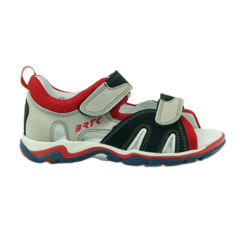 Sandałki na rzepy Bartek 16187 szare