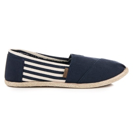 McKey Granatowe espadryle niebieskie