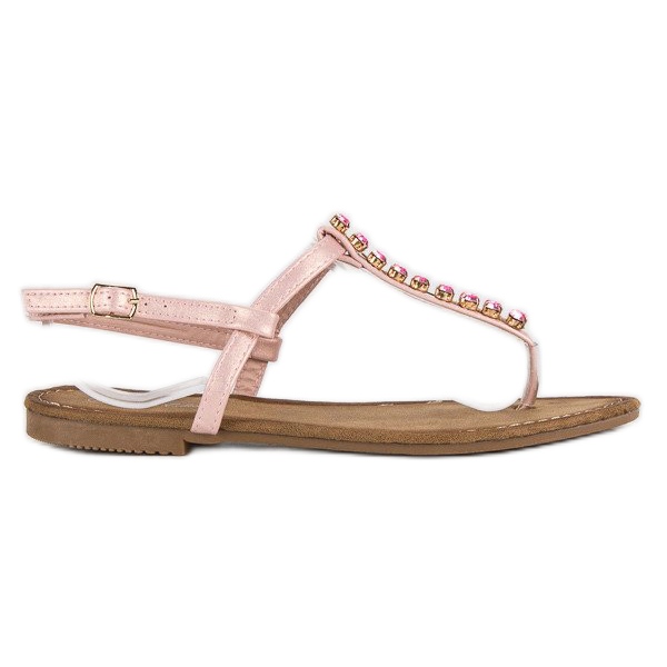 Comer Lekkie różowe sandałki