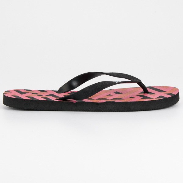 Ax Boxing Lekkie Klapki Męskie czerwone czarne