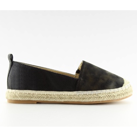 Espadryle damskie czarne FF088 Black