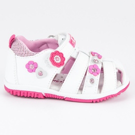 American Club Białe sandały american