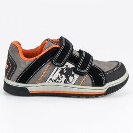 American Club Sportowe Trampki American szare