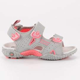 American Club Szare Sandały American