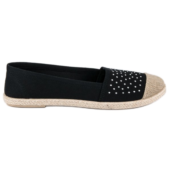McKey Casualowe espadryle czarne