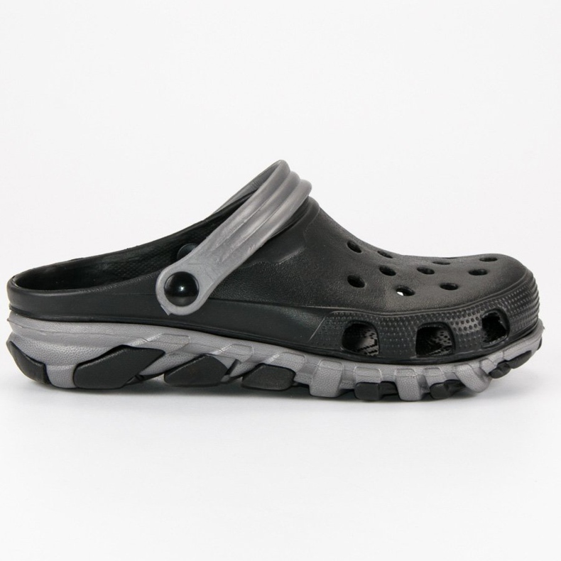 Hasby Czarne klapki męskie