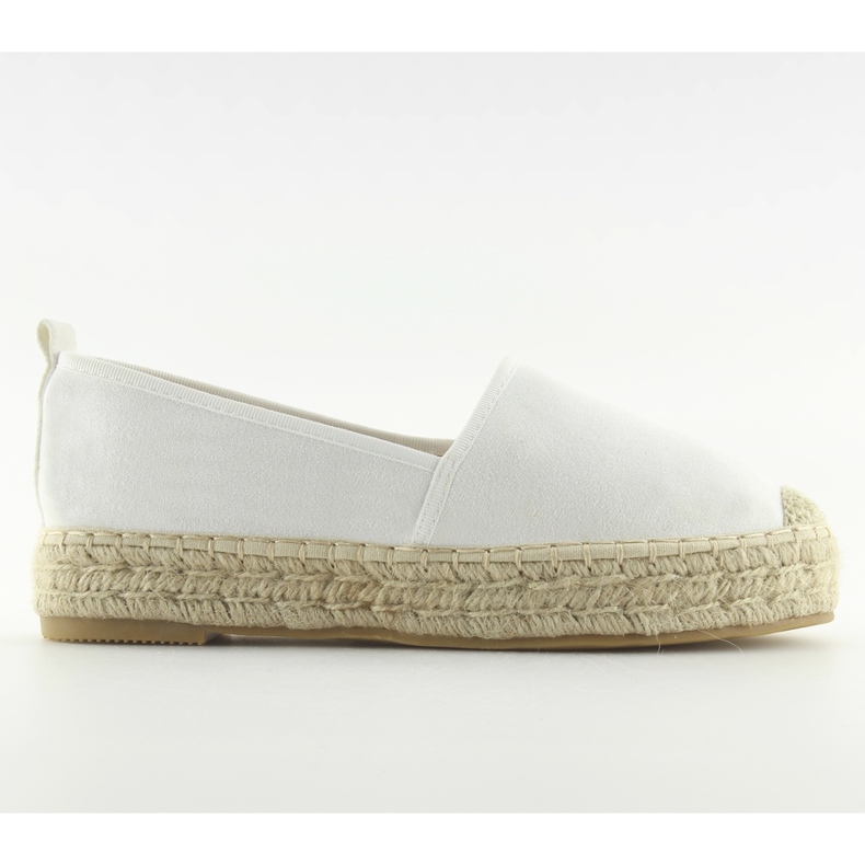 Espadryle damskie białe BB10P white
