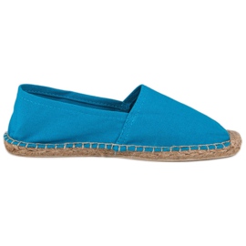Niebieskie Espadryle