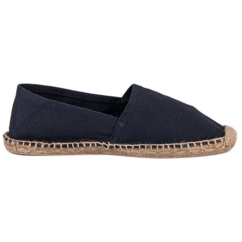 Granatowe Espadryle