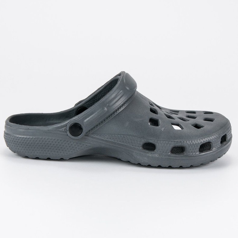 Szare klapki męskie