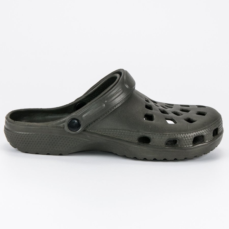 Ciemnozielone klapki męskie