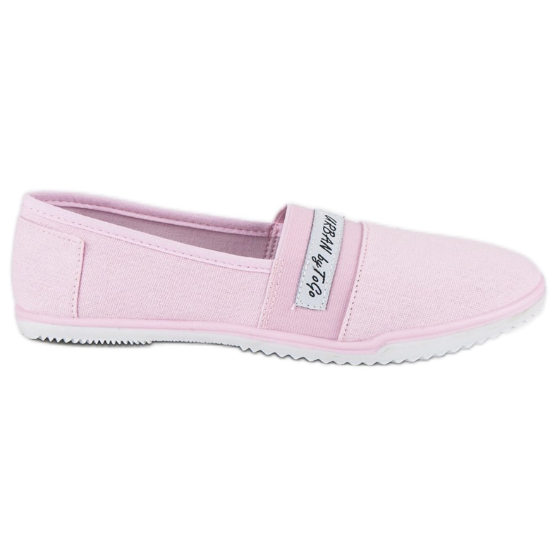 Różowe slipony mckeylor