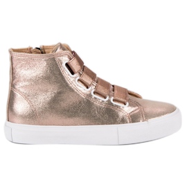 Różowe Trampki Z Gumką