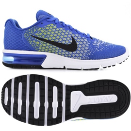 Buty Nike Air Max Sequent 2 M 852461-401 niebieskie