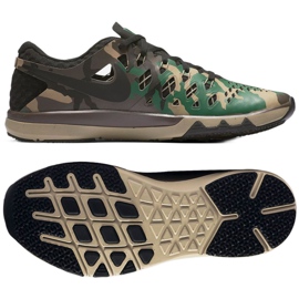 Buty treningowe Nike Train Speed 4 M brązowe zielone