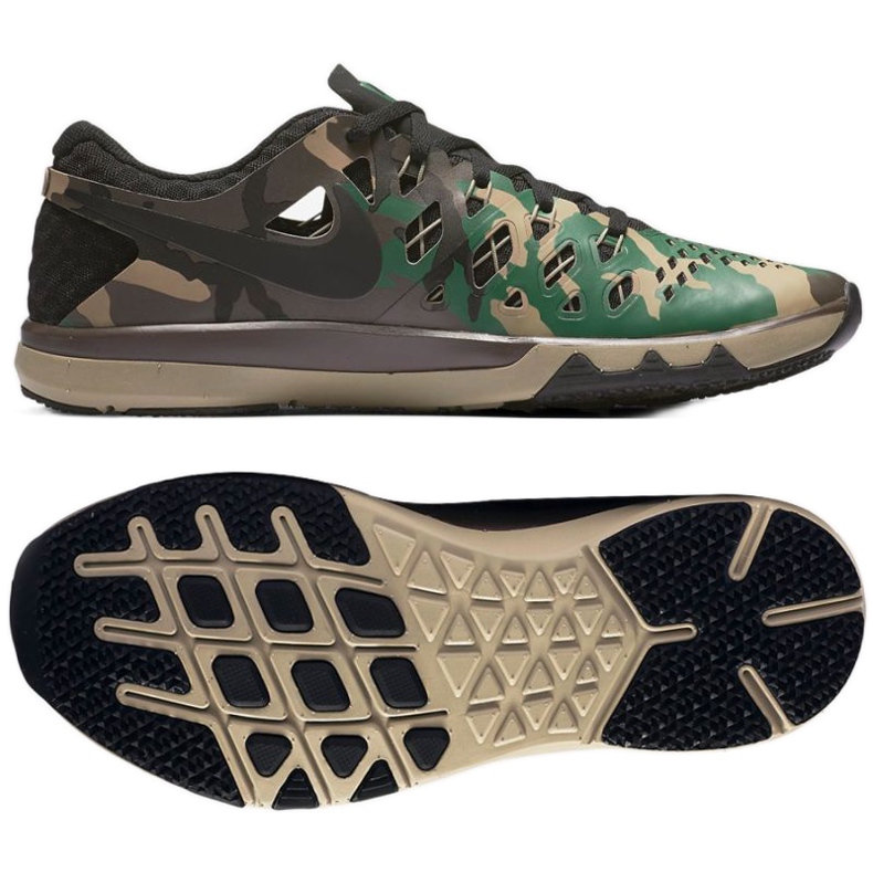 Buty treningowe Nike Train Speed 4 M brązowe zielone