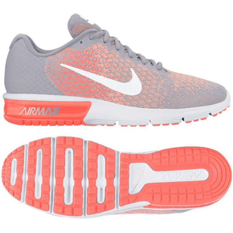 Buty biegowe Nike Wmns Nike Air Max szare