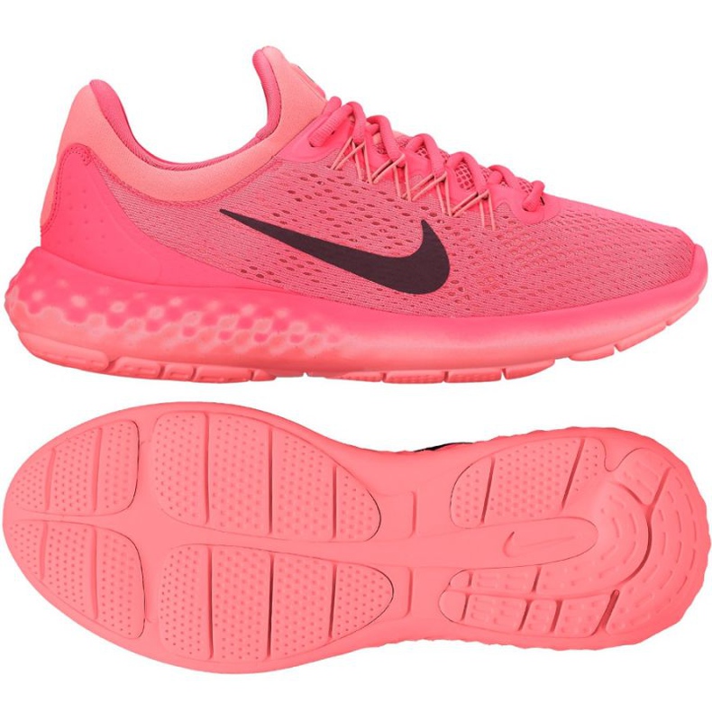 Buty biegowe Nike Wmns Lunar Skyelux różowe