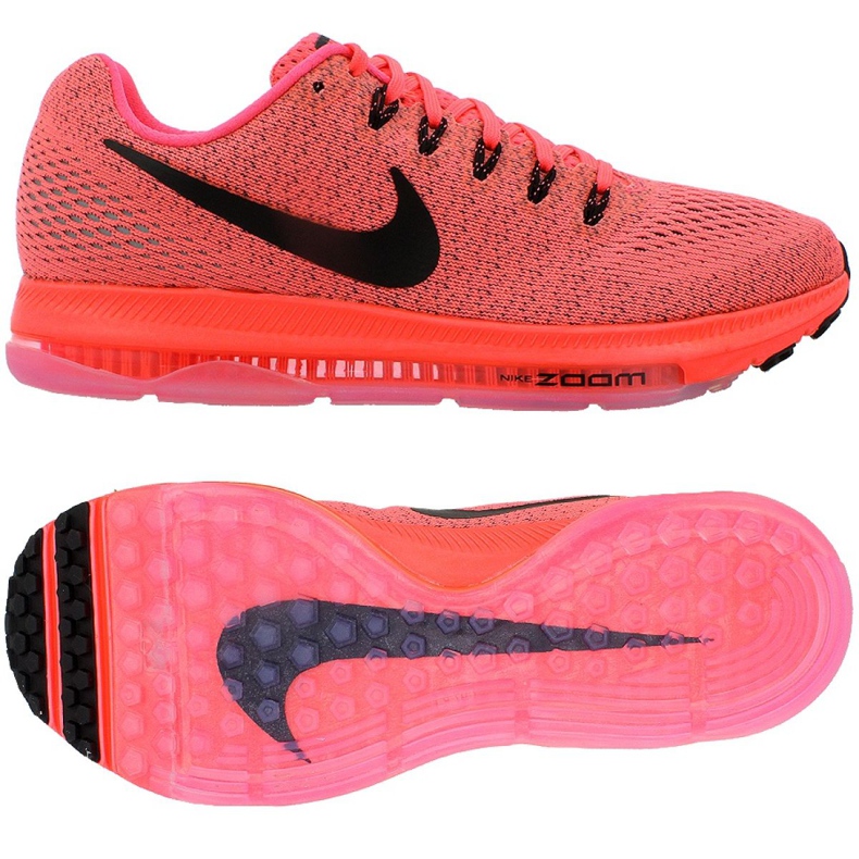 Buty biegowe Nike Wmns Zoom All Out Low W 878671-601 czarne różowe