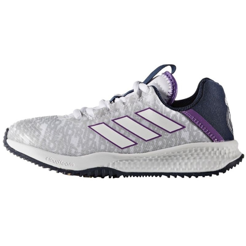 Buty adidas Rapida Turf Real Madryt Fc Jr BA9699 białe białe