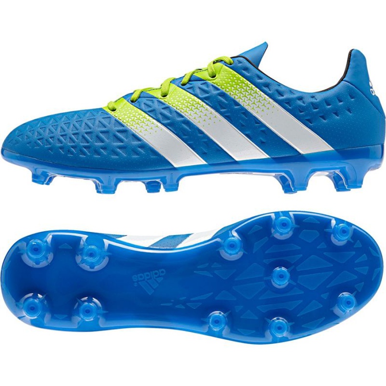 Buty piłkarskie adidas Ace 16.3 FG/AG M niebieskie