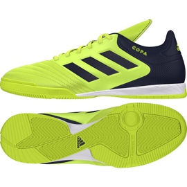 Buty halowe adidas Copa 17.3 In M S77147 zielone