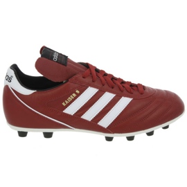 Buty piłkarskie adidas Kaiser 5 Liga Fg M czerwone