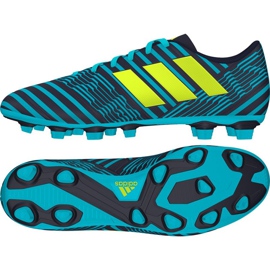 Buty piłkarskie adidas Nemeziz 17.4 niebieskie