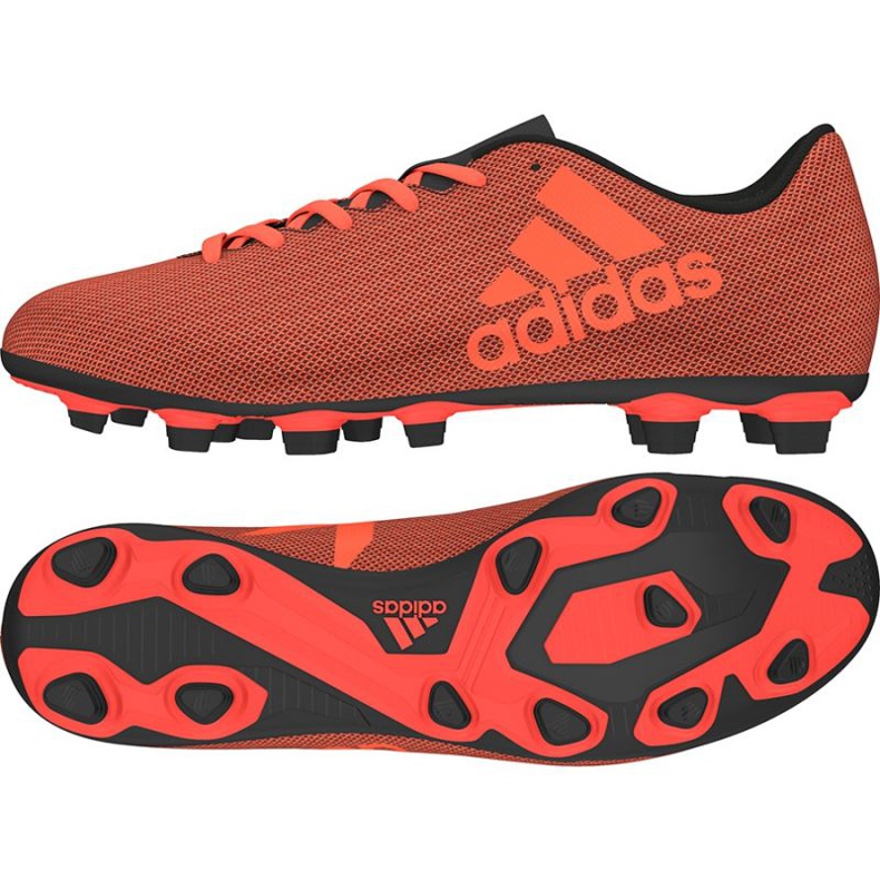 Buty piłkarskie adidas X 17.4 FxG M czerwone
