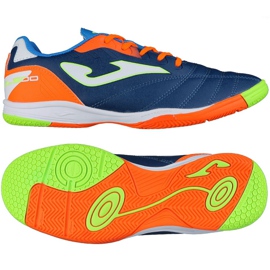 Buty halowe Joma Toledo 703 Jr granatowe niebieskie