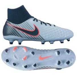 Buty piłkarskie Nike Magista Onda Ii Df Fg M 917787-400 niebieskie niebieskie