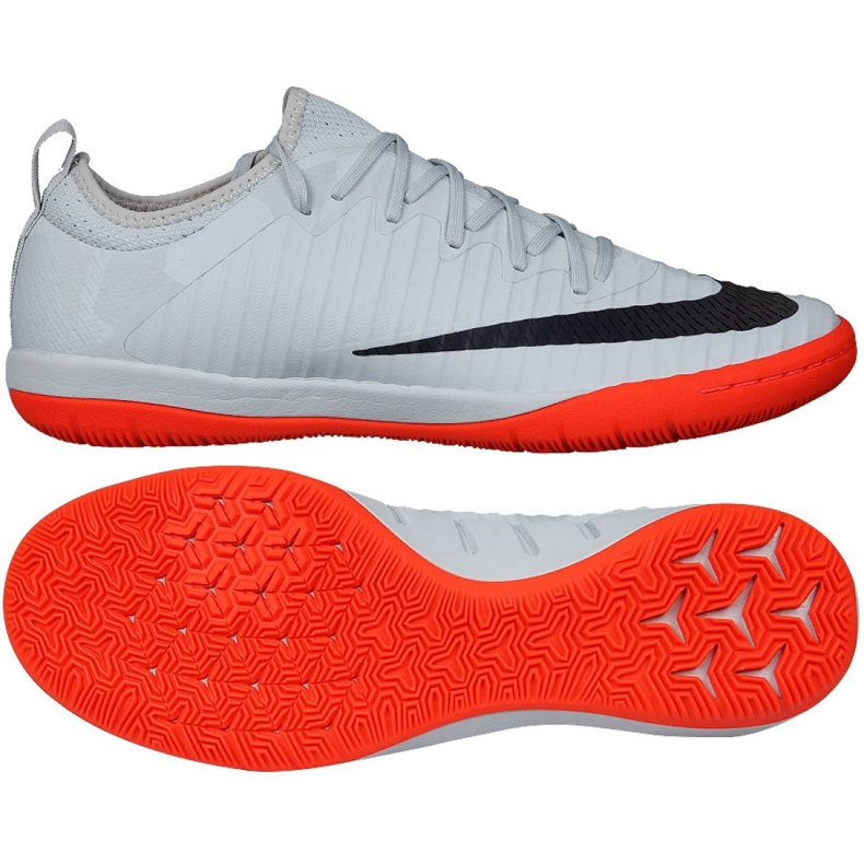 Buty halowe Nike MercurialX Finale Ii czarne szare