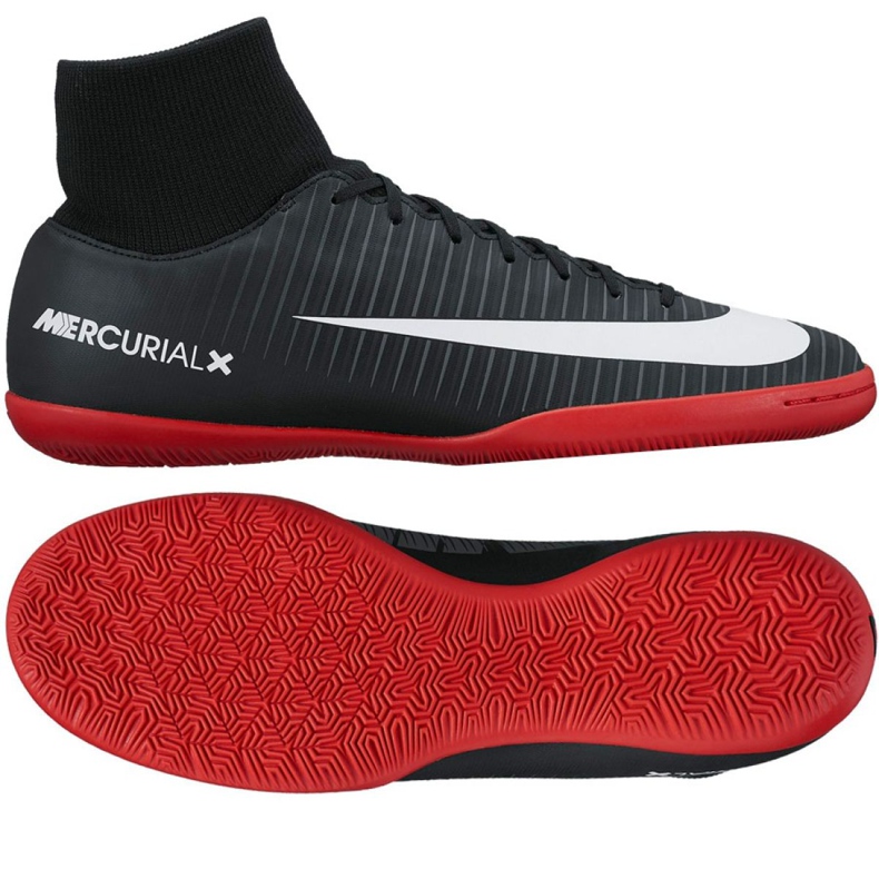 Buty halowe Nike MercurialX Victory 6 Df Ic M 903613-002 czarne czarne