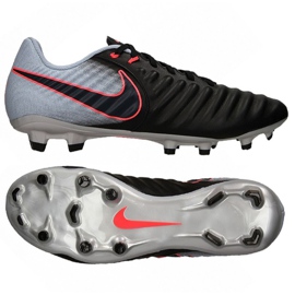 Buty piłkarskie Nike Tiempo Ligera Iv Fg M 897744-004 wielokolorowe czarne