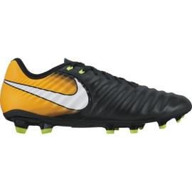 Buty piłkarskie Nike Tiempo Ligera Iv Fg M 897744-008 wielokolorowe czarne