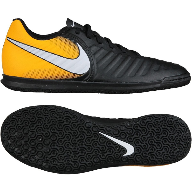 Buty halowe Nike TiempoX Rio Iv Ic M 897769-008 wielokolorowe czarne