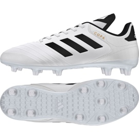 Buty piłkarskie adidas Copa 18.3 Fg M BB6358 białe białe