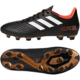 Buty piłkarskie adidas Predator 18.4 FxG M CP9265 czarne czarne