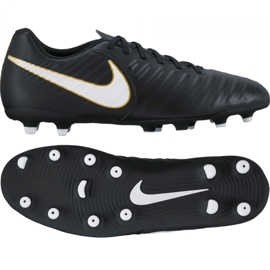 Buty piłkarskie Nike Tiempo Rio Iv Fg M 897759-002 wielokolorowe czarne