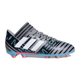Buty piłkarskie adidas Nemeziz Messi 17.3 Fg Jr CP9174 szare czarne