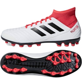 Buty piłkarskie adidas Predator 18.3 Ag M CP9307 białe białe