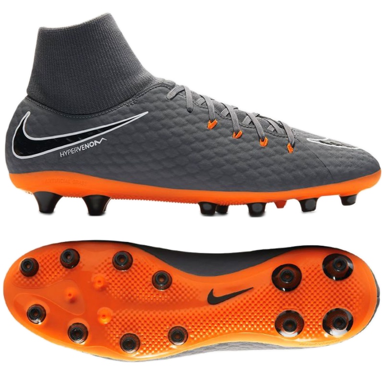 Buty piłkarskie Nike Hypervenom Phantom 3 szare