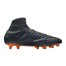 Buty piłkarskie Nike Hypervenom Phantom 3 Elite Df Fg M AH7270-081 szare szare