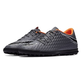 Buty piłkarskie Nike Hypervenom PhantomX 3 Club Tf M AH7281-081 szare szare