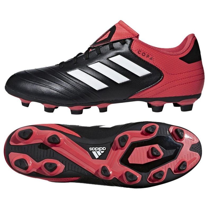Buty piłkarskie adidas Copa 18.4 FxG M CP8960 wielokolorowe czarne