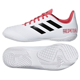 Buty halowe adidas Predator Tango 18.4 In Jr CP9103 wielokolorowe białe