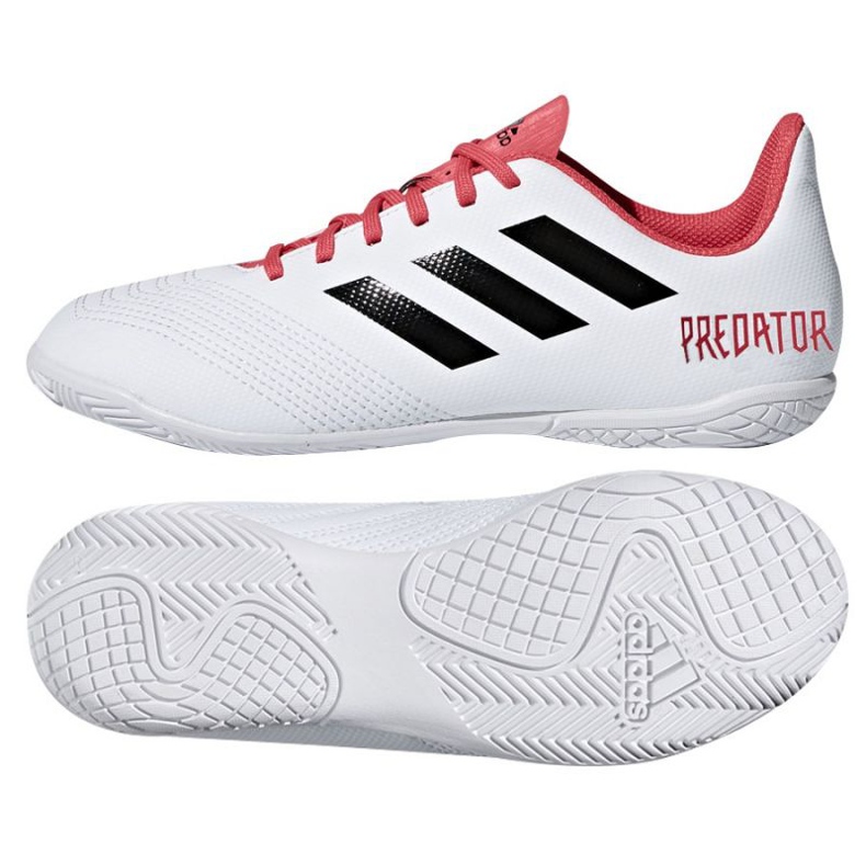 Buty halowe adidas Predator Tango 18.4 In Jr CP9103 wielokolorowe białe