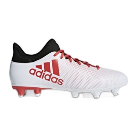 Buty piłkarskie adidas X 17.3 Sg M CP9202 białe wielokolorowe